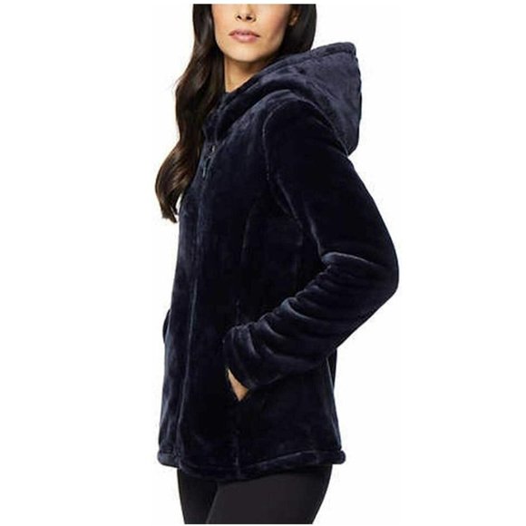 32 Degrees Heat Women's Hooded Plush Faux Fur - Picture 4 of 5